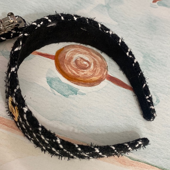 2pc Stylish Black ✨ Headband & Hair Clip Set - Picture 7 of 7